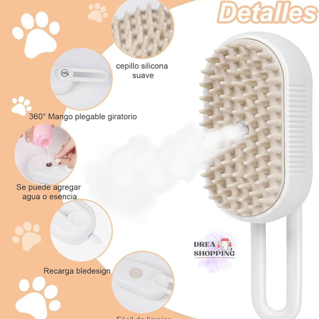 CAPILLO A VAPOR PARA PERROS Y GATOS