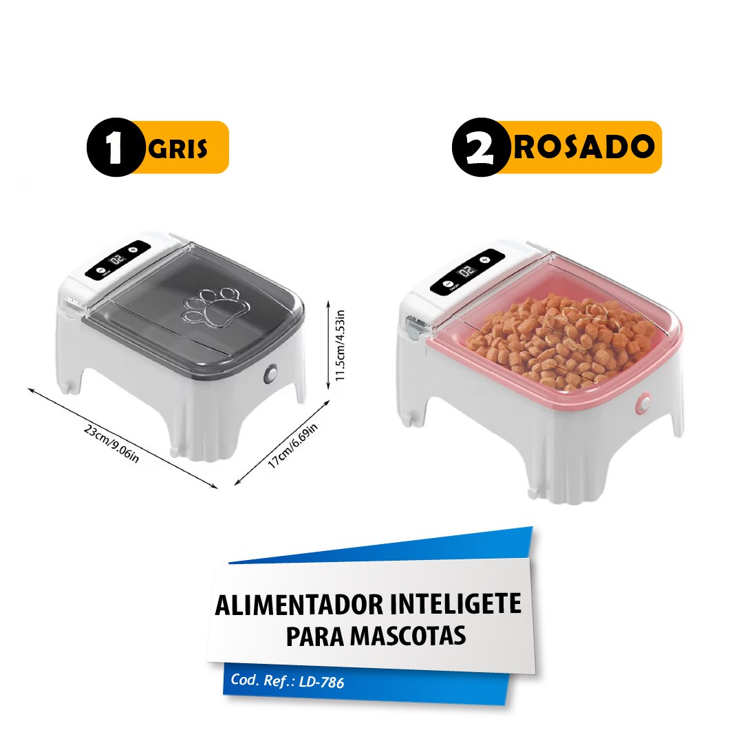 ALIMENTADOR INTELIGENTE PARA MASCOTAS